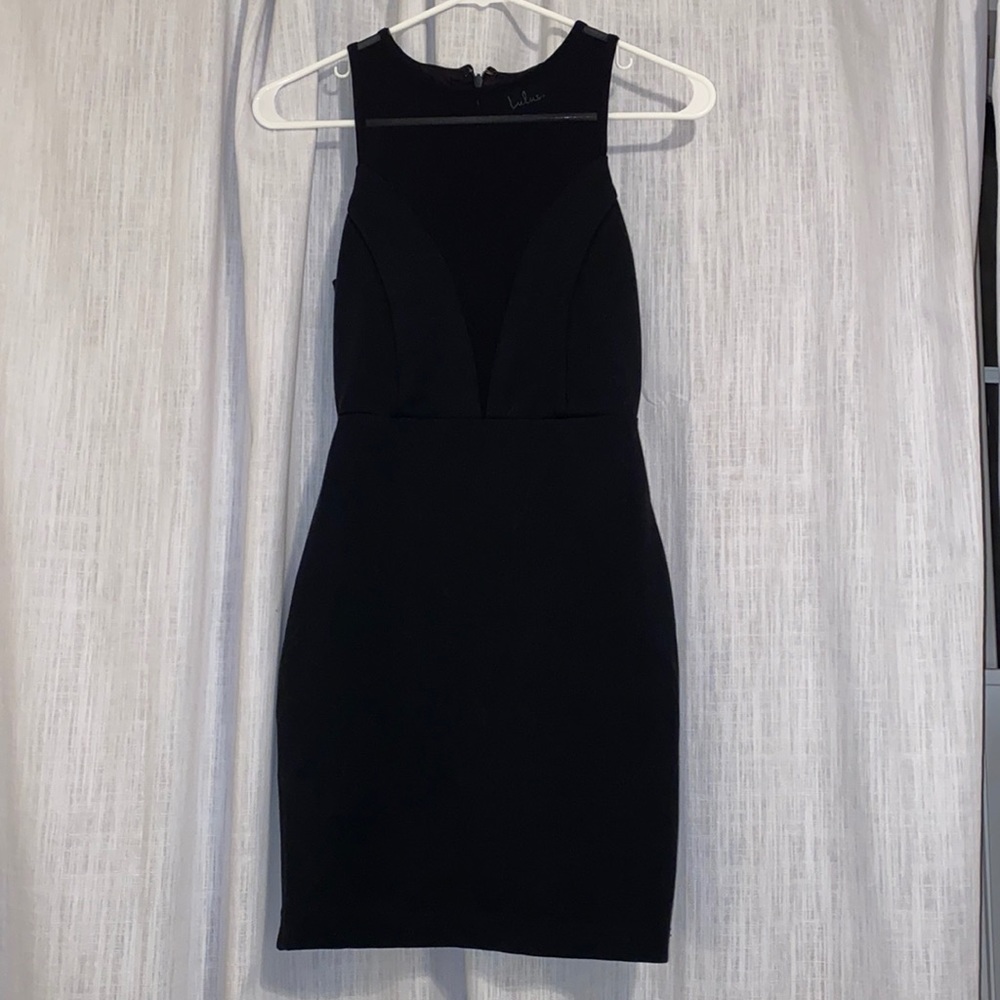 black lulus dress